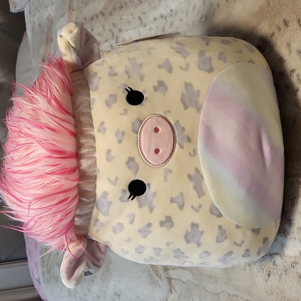 NWT 🩵 14-inch  THE PIG SQUISHDOO  🎀 🎁